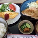 Minami Shiyokudou - 生姜焼き定食を頼んだら日替わりに間違われました