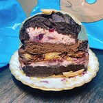 下田流 - フォレノワール風ベーグルサンド(650円)