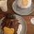 御饌cacao - 料理写真:・かき氷　桃＋チョコレート　990円税込