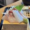 メシヤ ハマビ - 鮮魚の刺身(鰤、シマアジ、イカ)