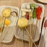 串ノ紋 - 今から揚げま〜す‼️わくわく感がいいね(^｡^)/