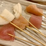 串ノ紋 - いろいろ食べた結果、玉ねぎと鶏肉が好み✨となりました‼️