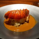 蒼洋軒 - 伊東より伊勢海老のリゾット ビスクスープ