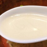 銀座焼とり 京丹波 - 鶏そばのスープ