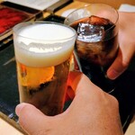 銀座焼とり 京丹波 - いつものカンパ〜イ♪