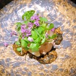 銀座焼とり 京丹波 - 鶏刺し