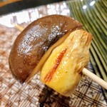 銀座焼とり 京丹波 - 大黒本しめじアップ