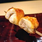 銀座焼とり 京丹波 - もも肉リフト