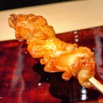 銀座焼とり 京丹波 - 皮リフト