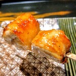 銀座焼とり 京丹波 - もも肉アップ