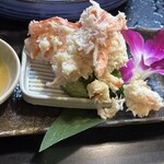 活魚寿司　賞味 - カニ身カニ味噌