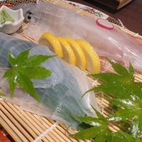 博多中洲 旬菜万葉 - 活イカのお造り