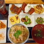 わ楽 - 鰻三昧定食