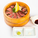 牛ステーキ おく乃 - 三重県産黒毛和牛モモ肉手こね寿司