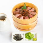 牛ステーキ おく乃 - 松阪牛ヒレまぶし御膳