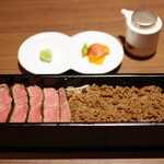 東洋軒 東京ステーション - 松坂牛ステーキ&松坂牛そぼろ重