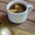 ハナファーム キッチン - 最初に出てきたスープ