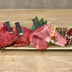 俺之燒肉 博多 - 特選黑毛和牛七種拼盤 4,373日圓/含稅
