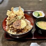 茅場町 長寿庵 - 天丼(7月)