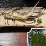 瓢亭 - 鮎の塩焼き