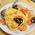 中華 兆徳 - トマト玉子炒め