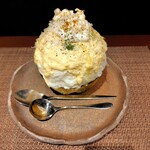 中川氷菓店 - とうもろこしチーズかき氷