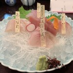 番屋ながさわ - 本日のおすすめ［お刺身］おまかせ盛合せ１