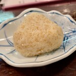 番屋ながさわ - 焼きうにおにぎり