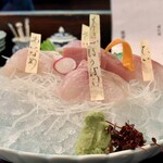 番屋ながさわ - 本日のおすすめ［お刺身］おまかせ盛合せ２