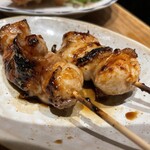 川北商店 焼鳥 - 大山どりモモミ（タレ）