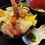 鱗介領 信海 食事処 - 