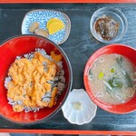 田中食堂 - ウニ丼定食　2000円