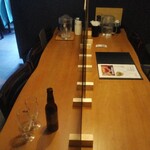 昼だけうなぎ屋 - 利用したテーブル席