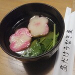 昼だけうなぎ屋 - お吸いもの（サービス）