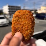 ミートショップきたがき - 手造りビーフコロッケ 200円