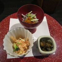 魚菜 由良 2号店 - 前菜３種