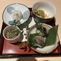 日本酒と和食 花びし - 先付四種盛り