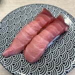 廻鮮寿司 塩釜港 仙台店 - 鮪中トロ