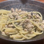 熊の焼鳥106 - 炭香る鶏パスタ