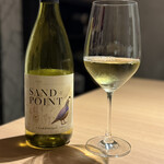 にく稲 - 甘すぎないシャルドネのグラスワイン（白）