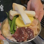 ミリネヤンコプチャン 赤羽店 - 牛ホルモン塩焼き