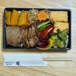 天然本マグロ専門店 司 - マグロ西京焼き弁当 ¥1100