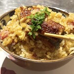 にく稲 - 一口ごとに違う美味しさを噛み締めます。