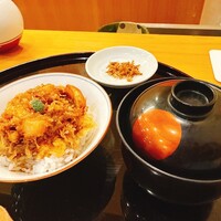 天ぷら 車 - かき揚げ天丼