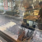 うなぎの豊川 - 焼き場