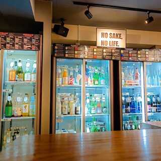 150種類以上の日本酒・果実酒・焼酎を飲み比べ体験