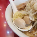 ラーメン二郎 - ショウガ半分