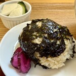 MS Home - 岩海苔おにぎり、メニュー名ばくだん