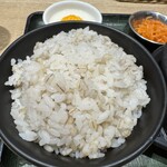 東京純豆腐 サクラマチクマモト店 - はだか麦ごはん