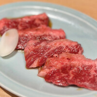 焼肉みゆき苑 - ◯上ハラミ¥1,208
                    …赤身肉メインで美味しいけれど…
                    もう少し柔らかな方が好みかな(*´-`)